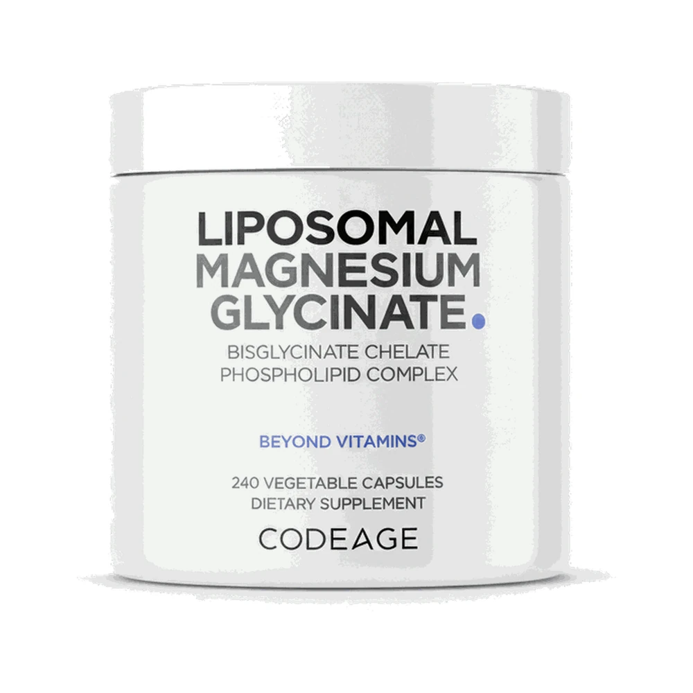 Codeage Liposomal Magnesium Glycinate+ - Hộp 240 viên nang thực vật chính hãng nhập khẩu | BLG