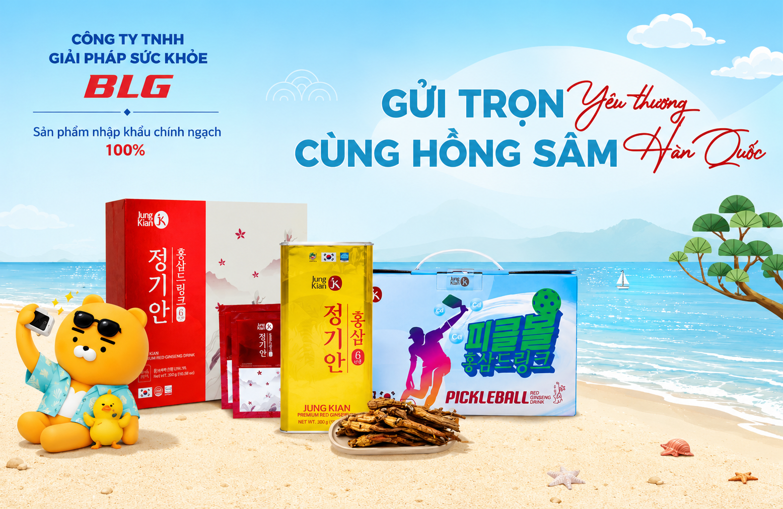 BLG - Gửi trọn yêu thương cùng hồng sâm Hàn Quốc